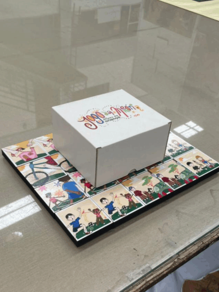 Jogo da Memória em MDF para o Museu da Criança