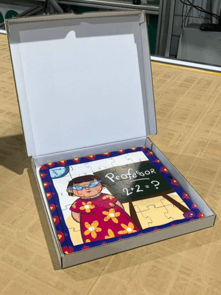 Quebra-cabeça em MDF para o Museu da Criança