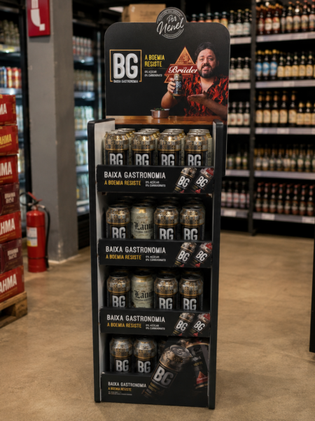 Display de Re-board com alta resistência